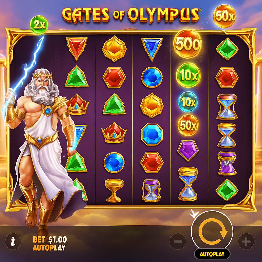 Wildsino - Gates of Olympus Slot Game - Pragmatic Play
