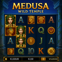 Wildsino - Medusa the Wild Temple Slot Game